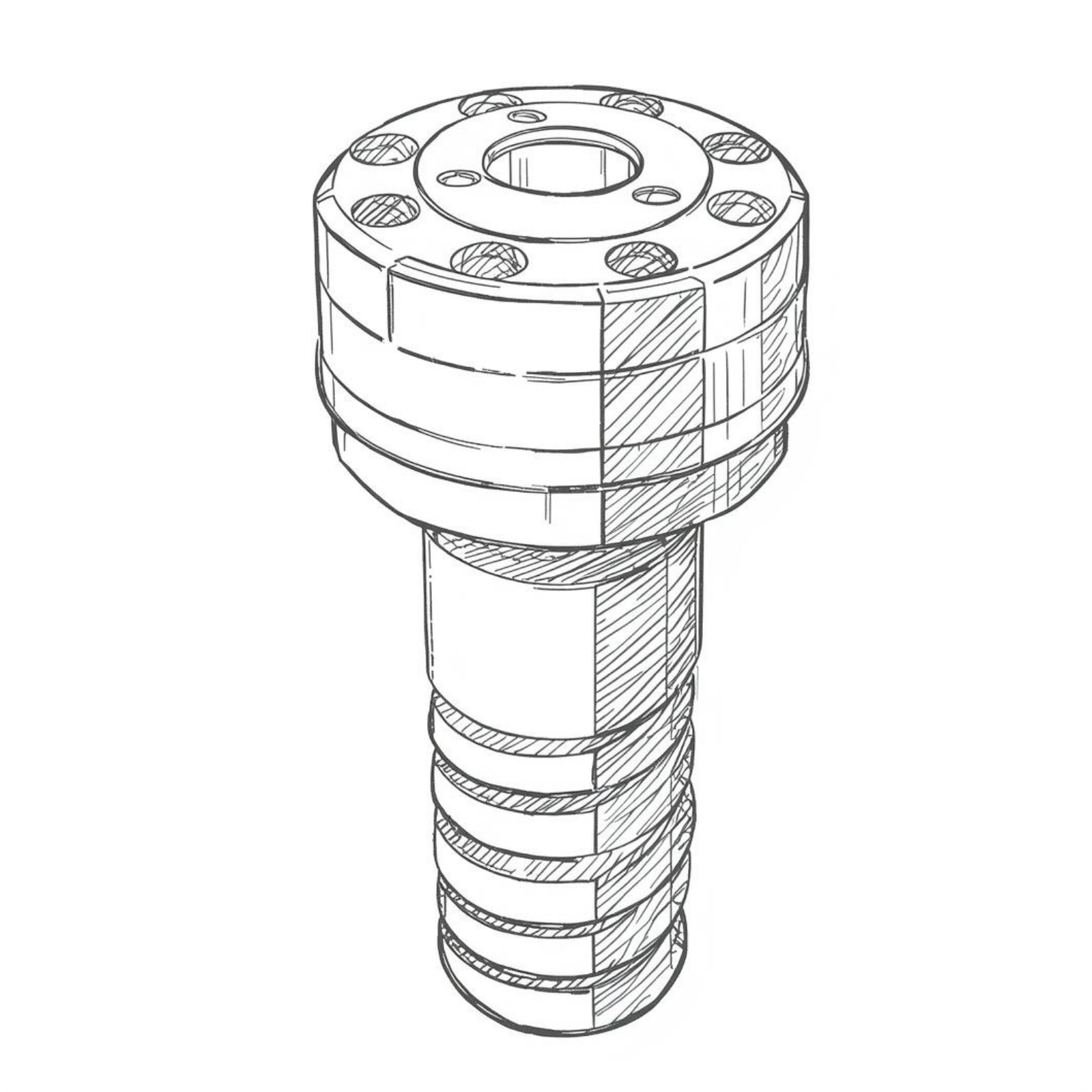 Shafts and pins icon