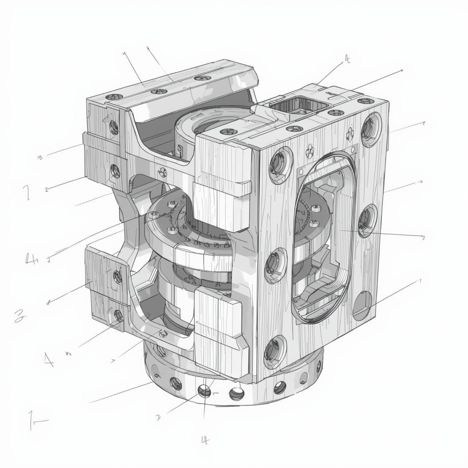 Coupling and linkage icon