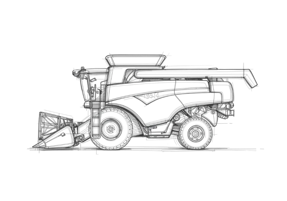 Agricultural equipment components