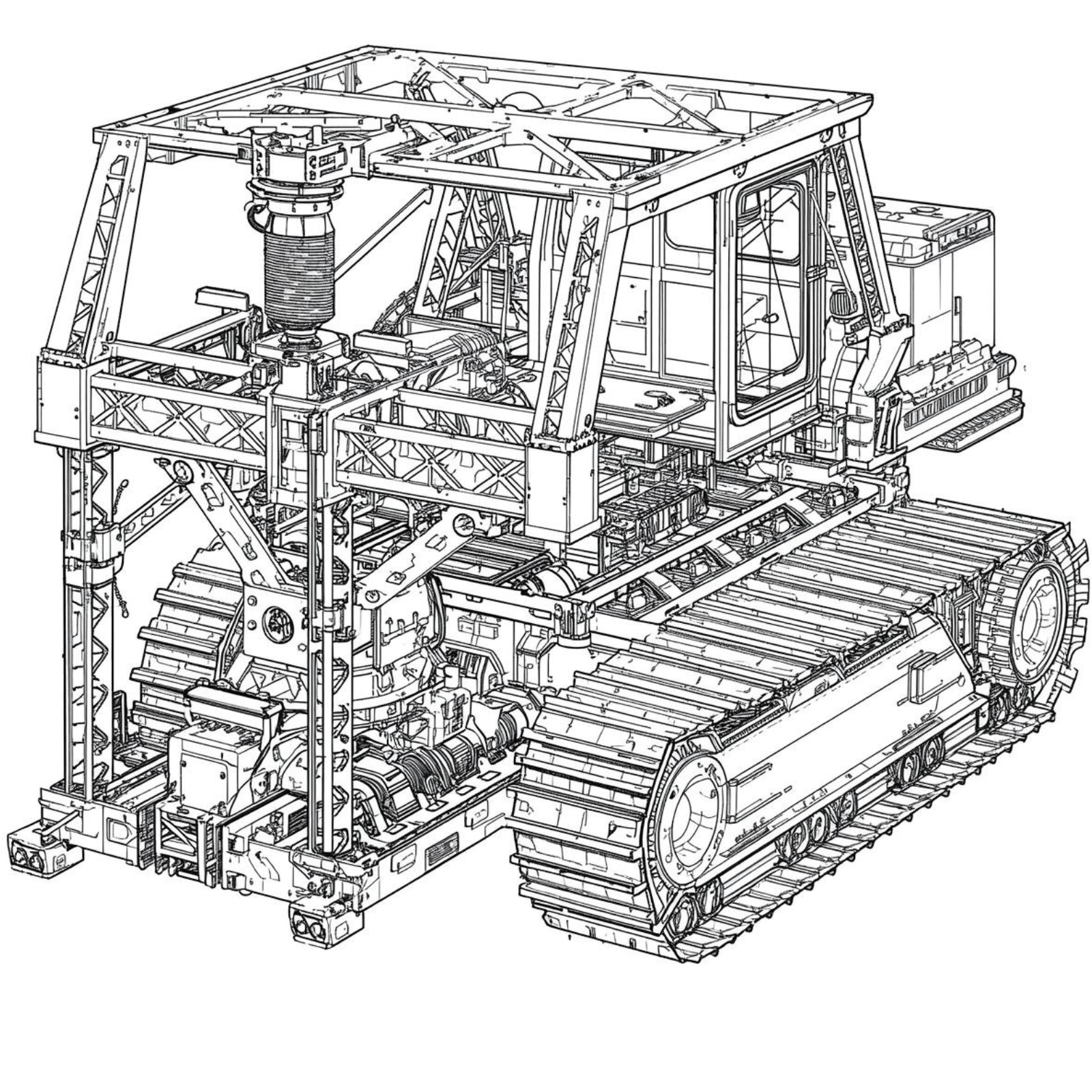 Frames and welded subframes icon